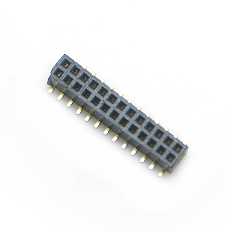1.27mm雙排SM塑高2.0排母連接器